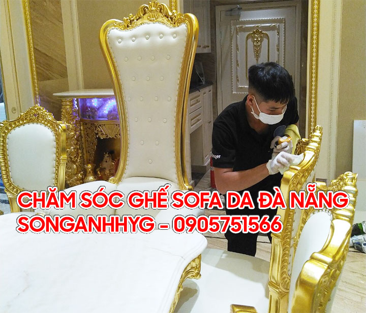 Chăm sóc vệ sinh ghế da cao cấp tại Đà Nẵng