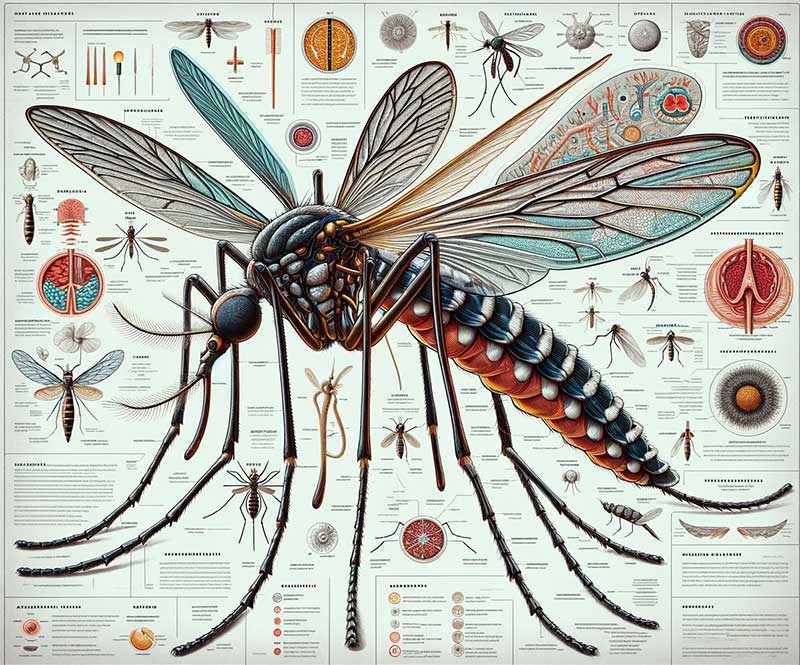 Infographic của muỗi