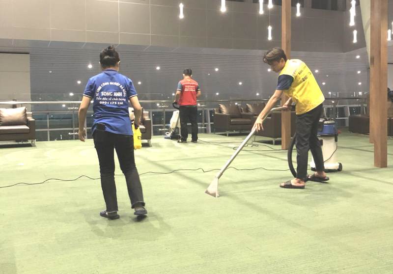 Dịch vụ giặt thảm văn phòng uy tín tại Đà Nẵng