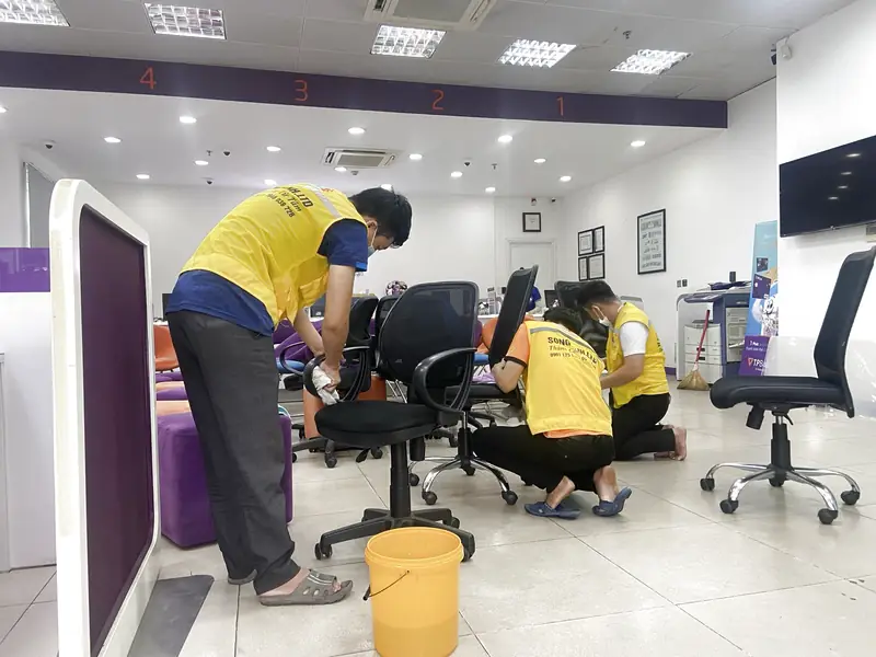 Giặt ghế văn phòng uy tín tại Đà Nẵng