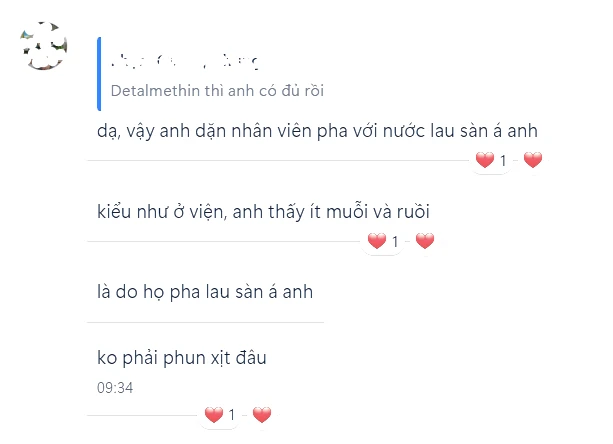Hình ảnh nội dung bí mật về thành phần nước lau sàn ở bệnh viện