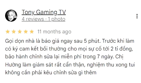 Phản hồi khách hàng Song Anh - Ảnh 1