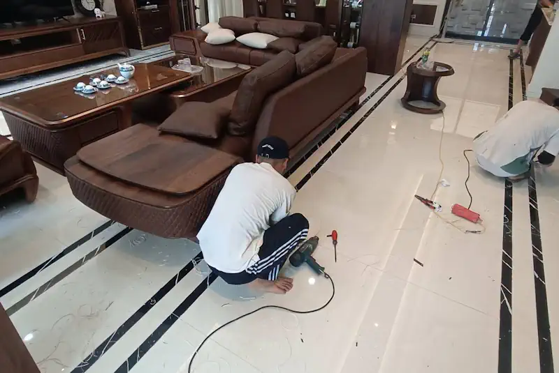 Dịch vụ thi công ron keo gạch epoxy tại Đà Nẵng