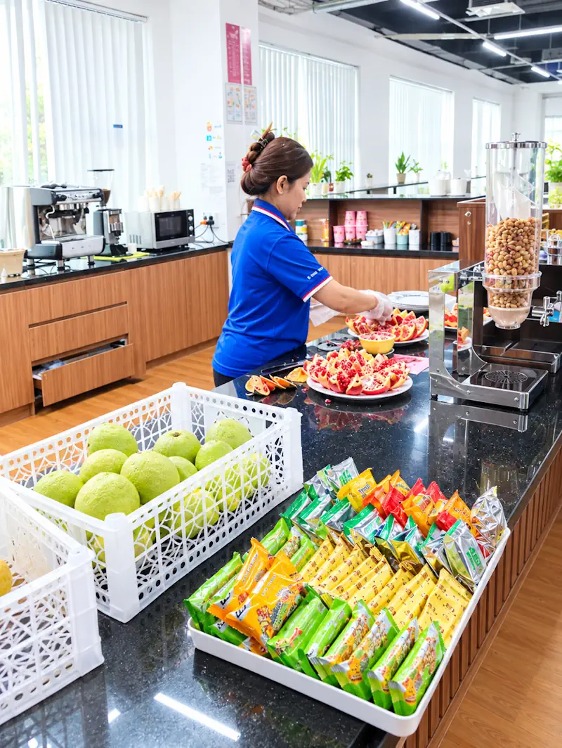 Dịch vụ chuẩn bị mâm cúng khai trương, Thần Tài, Rằm Mùng 1 và liên hoan thụ lộc cho văn phòng tại Đà Nẵng